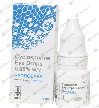 HYDROEYES 0.05% EYE DROPS 3 ML