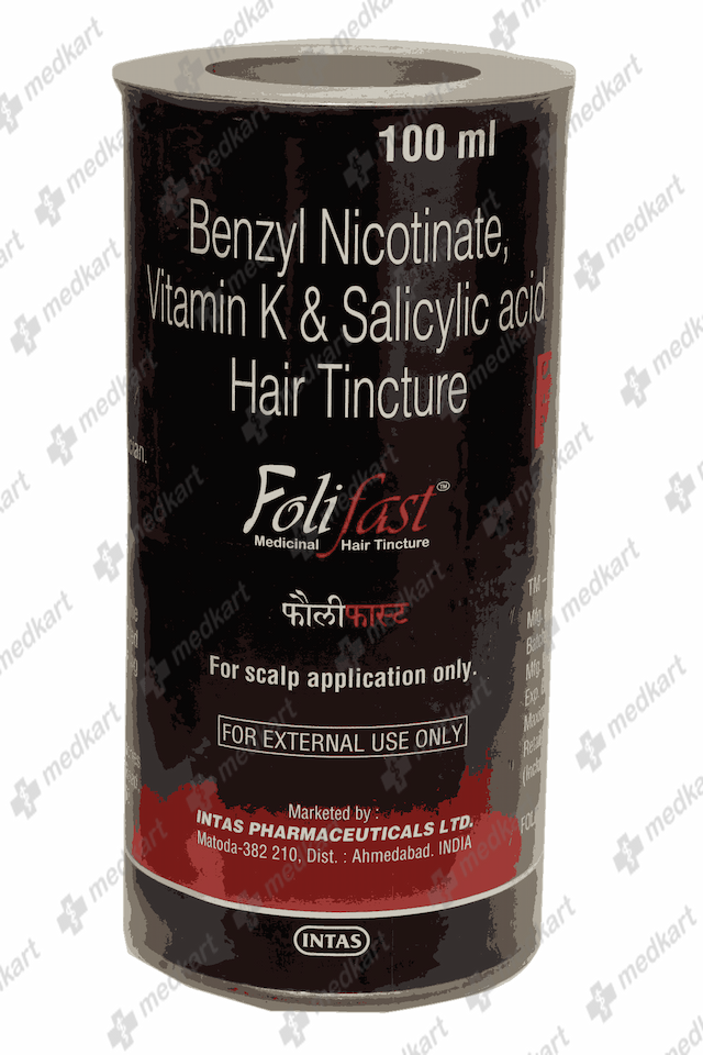 FOLIFAST HAIR TINCTUR SOLUTION 100 ML