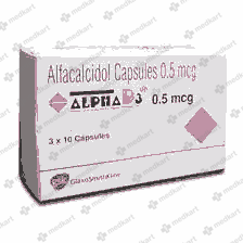 ALPHA D3 0.5MCG CAPSULE 10'S