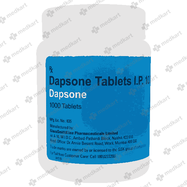 DAPSONE 100MG TABLET 1000'S