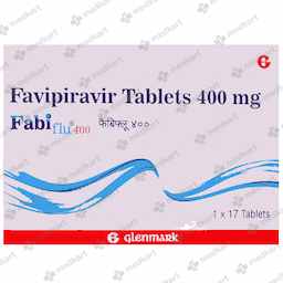 FABIFLU 400MG TABLET 17'S