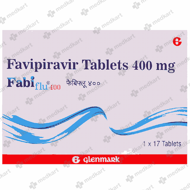 FABIFLU 400MG TABLET 17'S