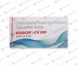 GUDCEF CV 200MG TABLET 6'S