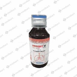 BROZEET SF SYRUP 100 ML