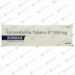 ZORBAX 500MG TABLET 10'S