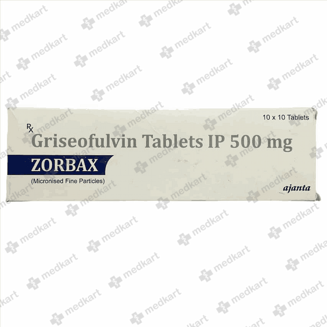 ZORBAX 500MG TABLET 10'S