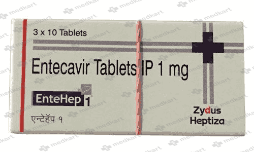 ENTEHEP 1MG TABLET 10'S