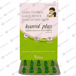 KARVOL PLUS CAPSULE 10'S