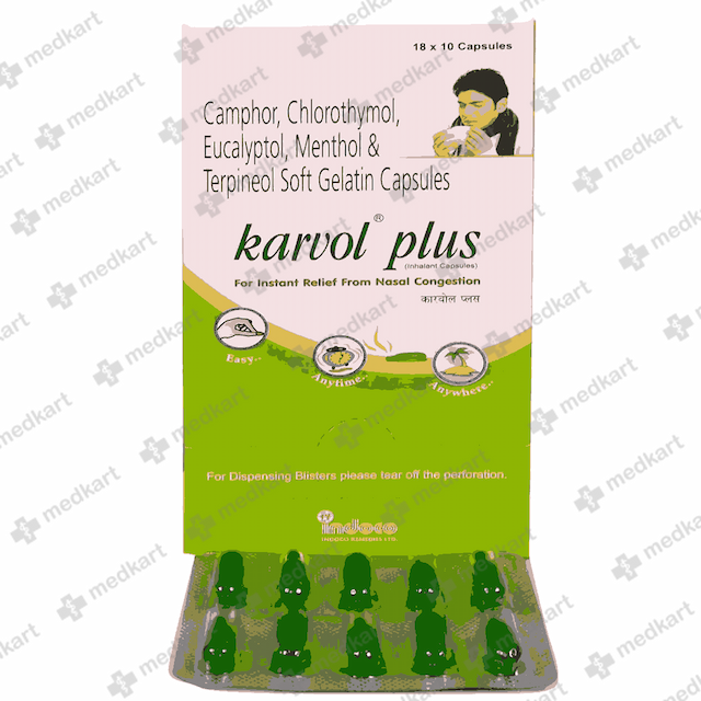 KARVOL PLUS CAPSULE 10'S