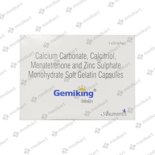 GEMKING CAPSULE 15'S