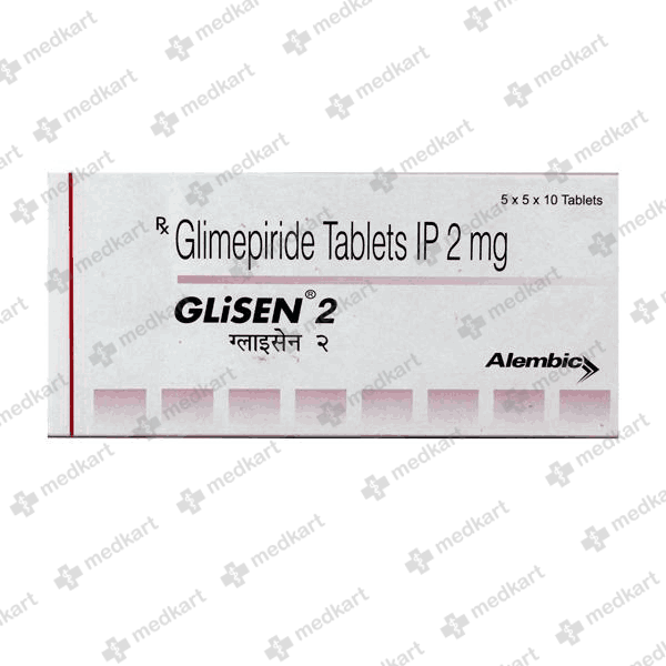 GLISEN 2MG TABLET 10'S