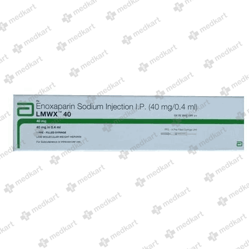 LMWX 40MG INJECTION 0.4 ML