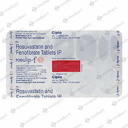 ROSULIP F 5MG TABLET 10'S