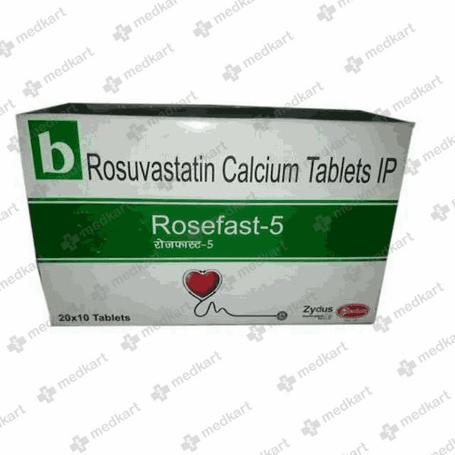 ROSEFAST 5MG TABLET 10'S