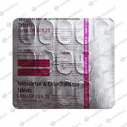 CORTEL CH 40/6.25MG TABLET 15'S