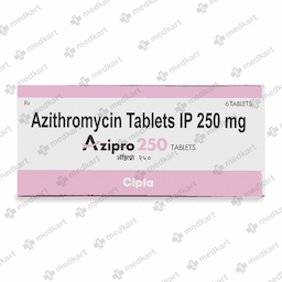 AZIPRO 250MG TABLET 6'S