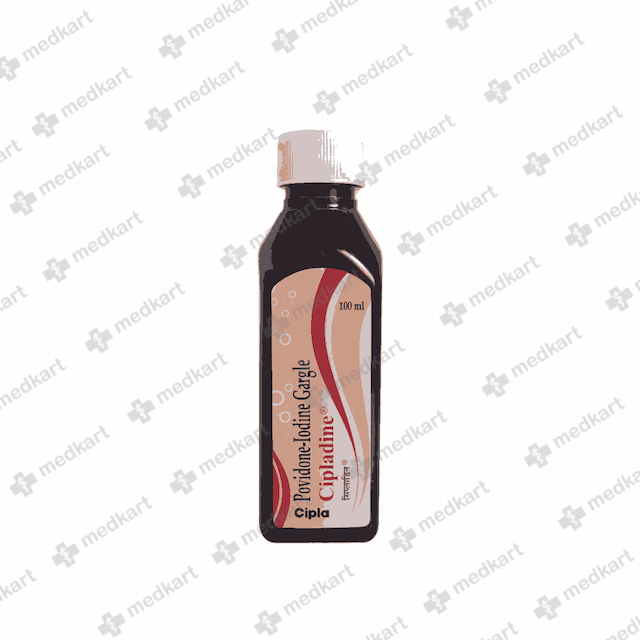 CIPLADINE GARGLE 100 ML