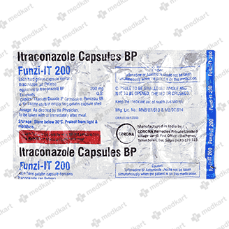 FUNZI IT 200MG CAPSULE 4'S