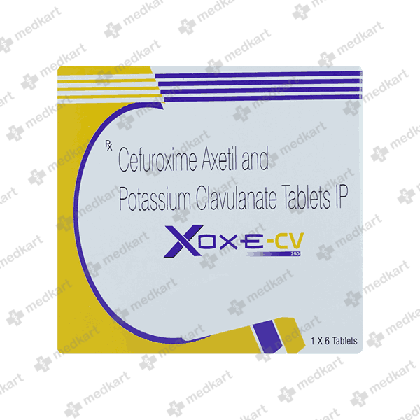 XOXE CV 250MG TABLET 6'S