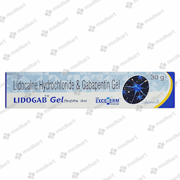 LIDOGAB GEL 30 GM