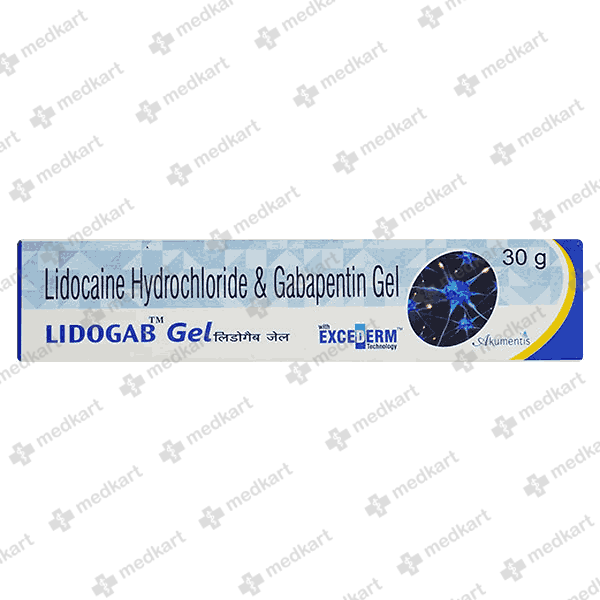 LIDOGAB GEL 30 GM