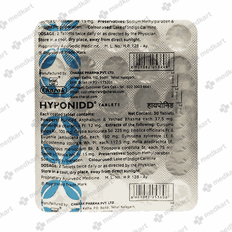 HYPONIDD TABLET 30'S