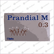 PRANDIAL M 0.3MG TABLET 10'S