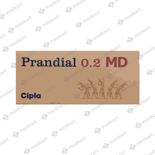 PRANDIAL MD 0.2MG TABLET 10'S