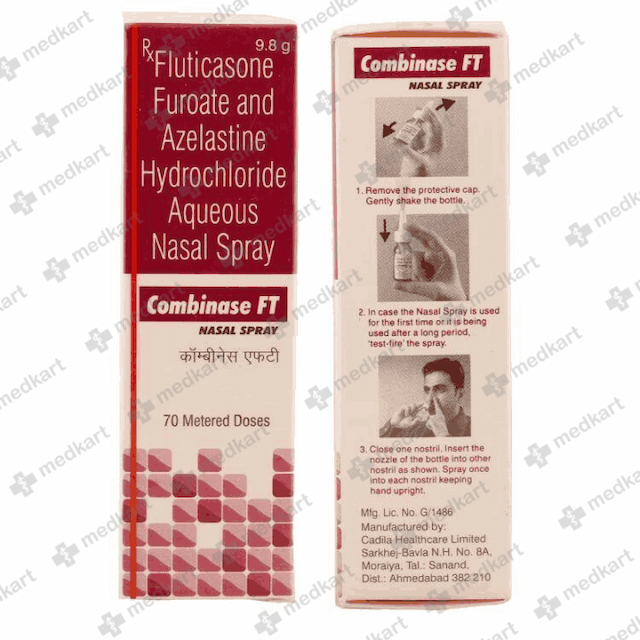 COMBINASE FT NASAL SPRAY 9.8 GM