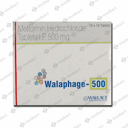 WALAPHAGE 500MG TABLET 10'S