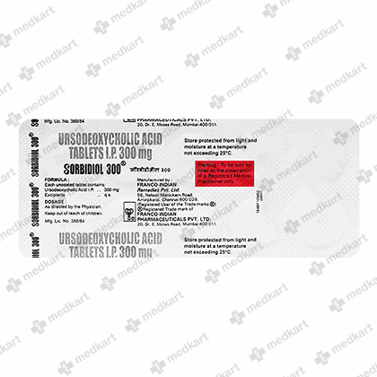 SORBIDIOL 300MG TABLET 10'S