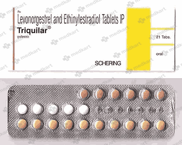 TRIQUILAR KIT TABLET 21'S