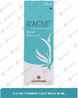 D ACNE FOAMING FACEWASH 60 ML