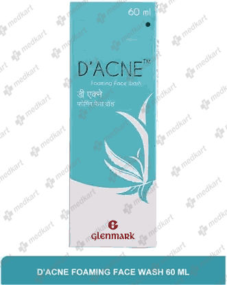 D ACNE FOAMING FACEWASH 60 ML