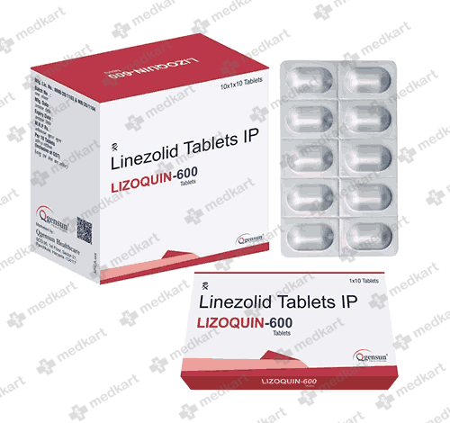 LIZOLID 600MG TABLET 10'S