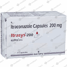 ITRASYS 200MG CAPSULE 4'S