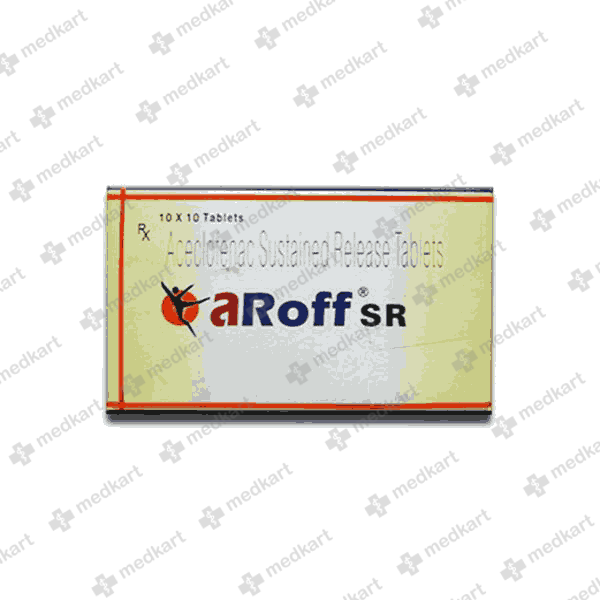 AROFF SR 200MG TABLET 10'S