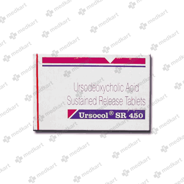 URSOCOL SR 450MG TABLET 15'S