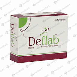 DEFLAB 400MG CAPSULE 10'S