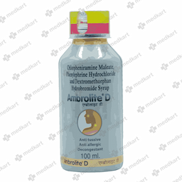 AMBROLITE D SYRUP 100 ML