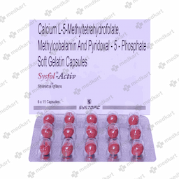 SYSFOL ACTIV CAPSULE 15'S