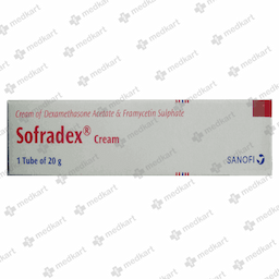 SOFRADEX CREAM 20 GM