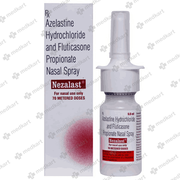 NEZALAST NASAL SPRAY 9.8 ML