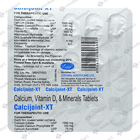 CALCIJOINT XT TABLET 10'S