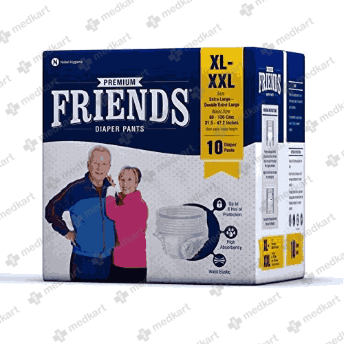 FRIENDS ADULT PULL UP L/XL 1X10