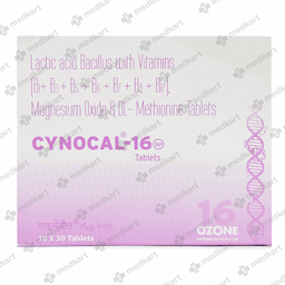 CYNOCAL 16MG TABLET 30'S