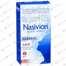 NASIVION NASAL SPARY 10 ML