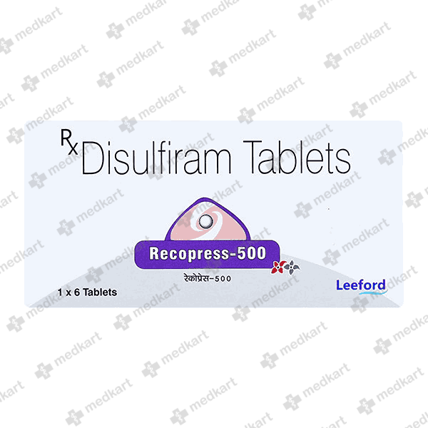 RECOPRESS 500MG TABLET 10'S