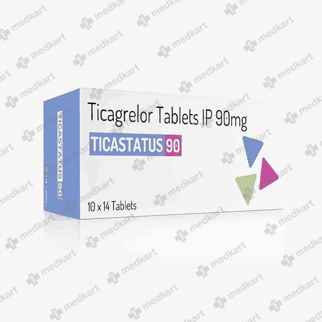 TICASTATUS 90MG TABLET 14'S