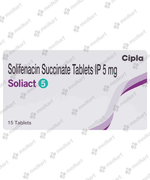 SOLIACT 5MG TABLET 15'S